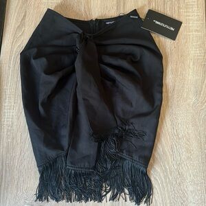 Brand New Pretty Little thing tassel Wrap Skirt!!